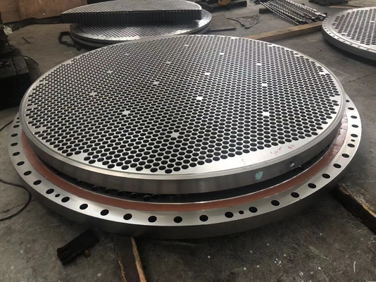 ASTM B432 হিট এক্সচেঞ্জার টিউব শীট Gr16 টাইটানিয়াম স্টিল প্লেট ক্ল্যাডিং