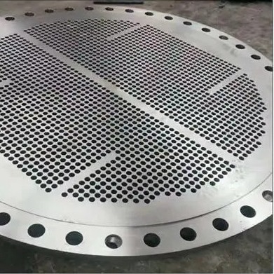 ASTM SA265 এক্সচেঞ্জার টিউব শীট JIS BS কার্বন নিকেল হিট এক্সচেঞ্জার শীট