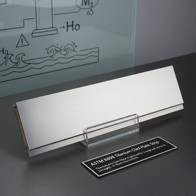 এএসটিএম বি 898 টাইটানিয়াম প্লাস্টিক স্ট্রিপ টাইটানিয়াম এবং প্লাস্টিকের ধাতু কঠোর পরিবেশে শক্তি এবং দীর্ঘায়ু জন্য ইঞ্জিনিয়ারিং